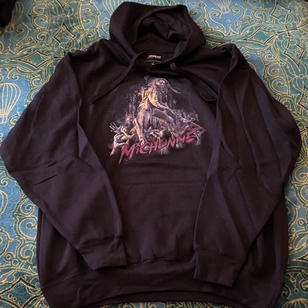 Michonne Black Graphic Hoodie